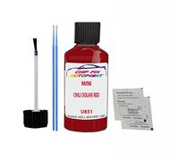 SCOOBYS PAINTS BACK IN THE MIX Touch Up Paint For Mini Roadster Chili (Solar) Red U851 2001-2022 30Ml Bottle Brush Scratch Stone Chip Repair Pen