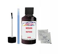 SCOOBYS PAINTS BACK IN THE MIX Touch Up Paint For Nissan Micra Nightshade Gab 2008-2021 30Ml Bottle Brush Scratch Stone Chip Repair Pen