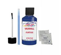 SCOOBYS PAINTS BACK IN THE MIX Touch Up Paint For Opel/Vauxhall Corsa Atlantis Blue 21G 2005-2007 30Ml Bottle Brush Scratch Stone Chip Repair Pen