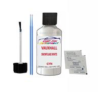 SCOOBYS PAINTS BACK IN THE MIX Touch Up Paint For Opel/Vauxhall Mokka Snowflake White Gyn 2012-2017 30Ml Bottle Brush Scratch Stone Chip Repair Pen