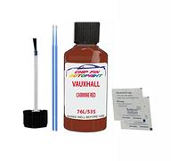 SCOOBYS PAINTS BACK IN THE MIX Touch Up Paint For Opel/Vauxhall Omega Carmine Red 76L 1981-1993 30Ml Bottle Brush Scratch Stone Chip Repair Pen