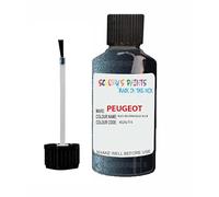 SCOOBYS PAINTS BACK IN THE MIX Touch Up Paint For Peugeot 308 Bleu Bourrasque Kgn 2010-2016 30Ml Bottle Brush Scratch Stone Chip Repair Pen
