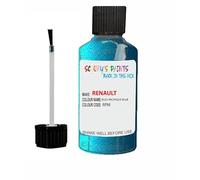 SCOOBYS PAINTS BACK IN THE MIX Touch Up Paint For Renault Bleu Pacifique Blue Rpm Metallic
