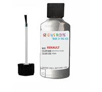 SCOOBYS PAINTS BACK IN THE MIX Touch Up Paint For Renault Gris Etoile Silver Knh Metallic
