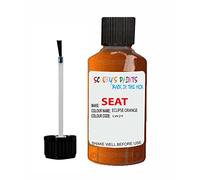 SCOOBYS PAINTS BACK IN THE MIX Touch Up Paint For Seat Arona Eclipse Orange Lw2Y 2016-2020 30Ml Bottle Brush Scratch Stone Chip Repair Pen