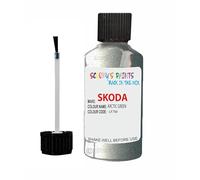 SCOOBYS PAINTS BACK IN THE MIX Touch Up Paint For Skoda Arctic Green Lf7W Metallic