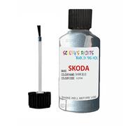 SCOOBYS PAINTS BACK IN THE MIX Touch Up Paint For Skoda Shark Blue Lq5W Metallic