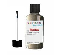 SCOOBYS PAINTS BACK IN THE MIX Touch Up Paint For Skoda Yeti Jungle Green Lf6X 2013-2018 30Ml Bottle Brush Scratch Stone Chip Repair Pen