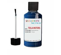 SCOOBYS PAINTS BACK IN THE MIX Touch Up Paint For Tesla Model 3 Ocean Blue/Deep Blue Ppsb 2016-2021 30Ml Bottle Brush Scratch Stone Chip Repair Pen