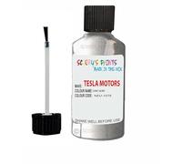 SCOOBYS PAINTS BACK IN THE MIX Touch Up Paint For Tesla Model 3 Sonic Silver Neu-107E 2013-2019 30Ml Bottle Brush Scratch Stone Chip Repair Pen