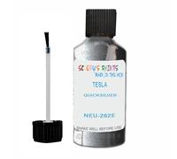 SCOOBYS PAINTS BACK IN THE MIX Touch Up Paint For Tesla Quicksilver Neu-262E Metallic