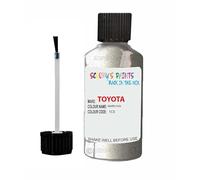 SCOOBYS PAINTS BACK IN THE MIX Touch Up Paint For Toyota Corolla Silver 1C0 1996-2018 30Ml Bottle Brush Scratch Stone Chip Repair Pen