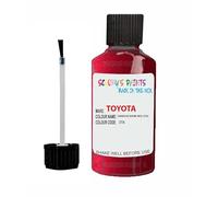 SCOOBYS PAINTS BACK IN THE MIX Touch Up Paint For Toyota Crimson Spark Red 3T6 Metallic