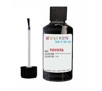 SCOOBYS PAINTS BACK IN THE MIX Touch Up Paint For Toyota Gt86 Crystal Black Silica D4S 2012-2020 30Ml Bottle Brush Scratch Stone Chip Repair Pen