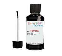 SCOOBYS PAINTS BACK IN THE MIX Touch Up Paint For Toyota Prius Black Onyx 202 1980-2019 30Ml Bottle Brush Scratch Stone Chip Repair Pen