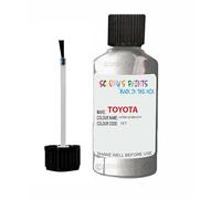 SCOOBYS PAINTS BACK IN THE MIX Touch Up Paint For Toyota Prius Ultra Silver 1F7 2001-2020 30Ml Bottle Brush Scratch Stone Chip Repair Pen