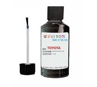 SCOOBYS PAINTS BACK IN THE MIX Touch Up Paint For Toyota Rav4 Precious Black 219 2013-2020 30Ml Bottle Brush Scratch Stone Chip Repair Pen