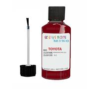 SCOOBYS PAINTS BACK IN THE MIX Touch Up Paint For Toyota Renaissance Red 3L2 Non-Metallic