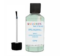SCOOBYS PAINTS BACK IN THE MIX Touch Up Paint For Vauxhall Mint Green/Pastel Green Gp9 Non-Metallic