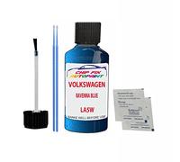 SCOOBYS PAINTS BACK IN THE MIX Touch Up Paint For Volkswagen/Vw Amarok Ravenna Blue La5W 1999-2021 30Ml Bottle Brush Scratch Stone Chip Repair Pen