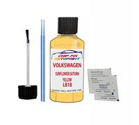SCOOBYS PAINTS BACK IN THE MIX Touch Up Paint For Volkswagen/Vw Beetle Sunflower/Saturn Yellow Lb1B 2002-2016 30Ml Bottle Brush Scratch Stone Chip Repair Pen