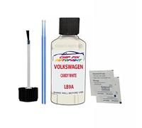 SCOOBYS PAINTS BACK IN THE MIX Touch Up Paint For Volkswagen/Vw Golf Plus Candy White Lb9A 1993-2021 30Ml Bottle Brush Scratch Stone Chip Repair Pen