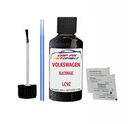 SCOOBYS PAINTS BACK IN THE MIX Touch Up Paint For Volkswagen/Vw Golf R32 Blackmagic Lc9Z 1993-2015 30Ml Bottle Brush Scratch Stone Chip Repair Pen