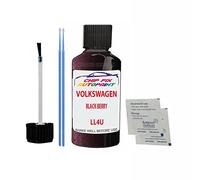 SCOOBYS PAINTS BACK IN THE MIX Touch Up Paint For Volkswagen/Vw Multivan Black Berry Ll4U 2010-2018 30Ml Bottle Brush Scratch Stone Chip Repair Pen