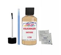 SCOOBYS PAINTS BACK IN THE MIX Touch Up Paint For Volkswagen/Vw Rabbit Dakota Beige L13A 1976-1980 30Ml Bottle Brush Scratch Stone Chip Repair Pen