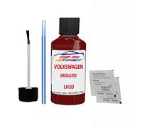 SCOOBYS PAINTS BACK IN THE MIX Touch Up Paint For Volkswagen/Vw T4 Van/Camper Marsala Red Lh3D 1983-1998 30Ml Bottle Brush Scratch Stone Chip Repair Pen