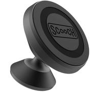 Scooch Compact Magnetic Universal Car Mount and Phone Holder Compatible with Any Phone (iPhone 13/Pro/Pro Max, 12, X, Samsung Galaxy) Strong, Adjustable, Sticks to Dashboard or Windshield (2020 Model)
