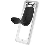 Scooch Wingback | Snap Out Phone Grip, Stand, and Car Mount for Smartphones [Two-Way Stand] Compatible with Any Smartphone and Most Cases, Works with Magnetic Car Mounts (Clear)