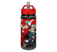 Scooli Avengers AERO Water Bottle Lightweight Leak-Proof with Fold-Out Spout Spout - 500 ml