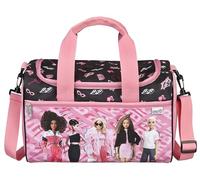 Scooli - Barbie Kids Gym Bag - Spacious Main Compartment - Adjustable Shoulder Strap - Superhero Design - Robust, pink, One Size