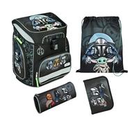 Scooli EasyFit School bag set 5-piece black