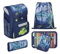 Scooli - EasyStart School Bag Set - Ergonomic Satchel for Primary School - Multi-piece Set, Jurassic World, ca. 36,5x29,5x29 cm