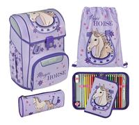 Scooli EasyStart School bag set 5-piece purple