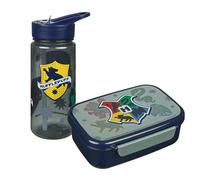 Scooli - Harry Potter Children's Tableware Gift Set - Set Consisting of Lunch Box and Water Bottle - Ideal for School or Nursery - from 4 Years - Made of Plastic - BPA Free