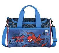 Scooli - Marvel Spider Man Sports Bag for Kids - 23 x 35 x 16 cm - Spacious Main Compartment - Adjustable Shoulder Strap - School Accessories - Shoulder Bag, blue, 23 x 35 x 16 cm, Children's sports