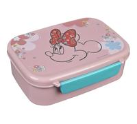 Scooli MIUX9903 Lunch box, Plastic, pink Minnie Mouse