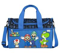 Scooli - Sports bag for children - 23 x 35 x 16 cm - Spacious main compartment - Adjustable shoulder strap - School accessories - Shoulder bag, blue, 23 x 35 x 16 cm, Children's sports bag
