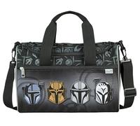 Scooli - Star Wars sports bag for children - 23 x 35 x 16 cm - spacious main compartment - adjustable shoulder strap - school accessories - shoulder bag, black, 23 x 35 x 16 cm, Children's sports bag