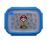 Undercover Stainless Steel Lunch Box with Plastic Lid for Children - Super Mario Fan Item - Nursery Lunch Box - Sandwich Box School - Lunch Box Made of Stainless Steel - Sandwich Box - Lunch Box -