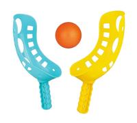 Scoop Ball Game - 14.17 Inch Catch Toss Set, Interactive Outdoor Activity, Portable Racket Playset | Beach Gatherings Lawn Recreation Backyard Challenges Garden Events Patio Entertainment