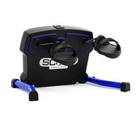 Scoop Lateral Elliptical | Compact Under Desk Exercise Equipment & Lateral Elliptical Machine | Leg Exerciser While Sitting for Seniors | Low-Impact Leg Exerciser for Balance, Mobility & Strength