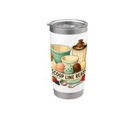 Scoop LINE Ready Dessert Counter Stainless Steel Insulated Tumbler
