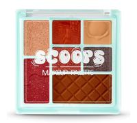 Scoop Makeup Palette | Sundae Fundae, 15gm | Face Palette with Eyeshadow, Blusher, Contour & Highlighter | Mix of Mattes & Shimmers | Highly Pigmented | Travel-Friendly All-in-One Kit