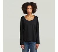 G-star D30229-336 Long Sleeve T-shirt Black M Woman