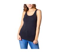 Scoop Neck Sleeveless Tank Top - female - ONLY - Sleeveless Tops - Black - XL - Tops XL