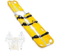 Scoop Stretcher - EMS Medical Folding Stretcher,Patient Transfer Plastic Foldable Ambulance Stretcher,Emergency Portable Adjustable Length Travel Stretcher,for Hospital Clinic Home